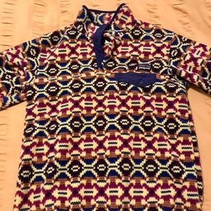 Patagonia aztec pattern pullover